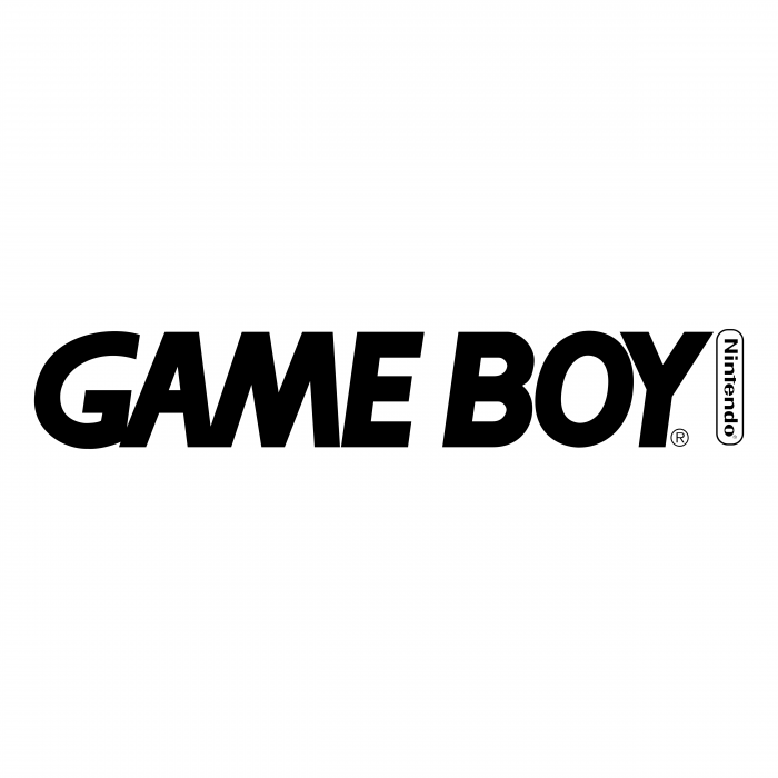 Game Boy logo black