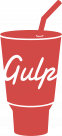 Gulp logo red