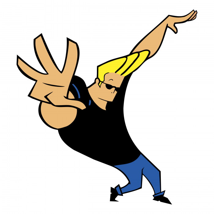 Johnny Bravo logo dance
