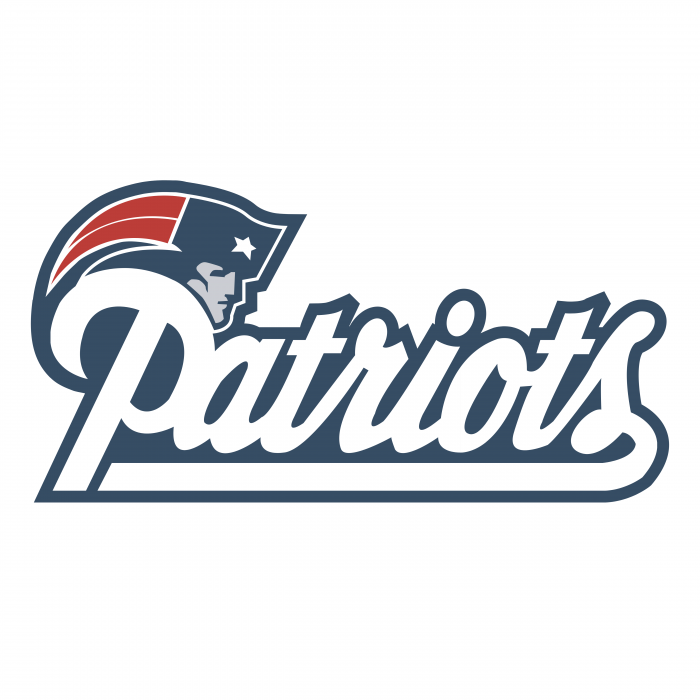 New England Patriots logo white