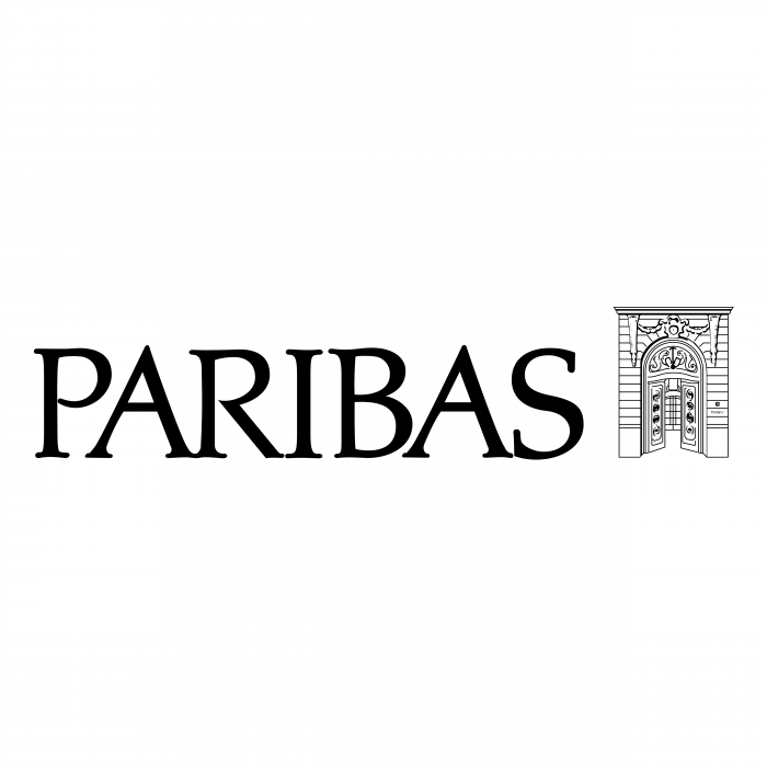 Paribas logo black