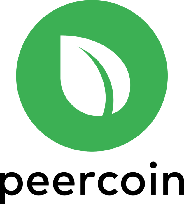Peercoin Logo vertically