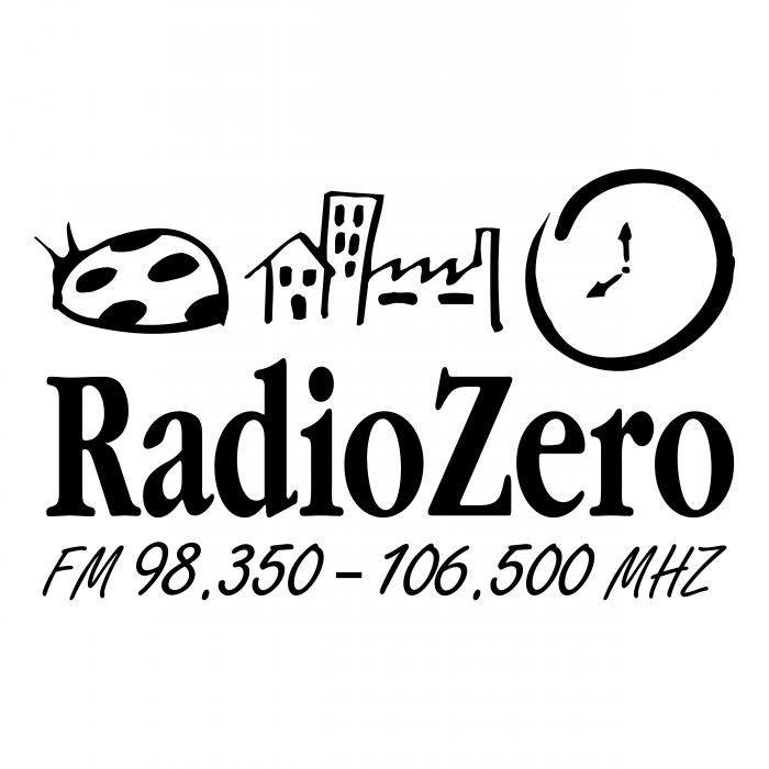 Radio Zero logo black