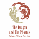 The Dragon and The Phoenix logo red