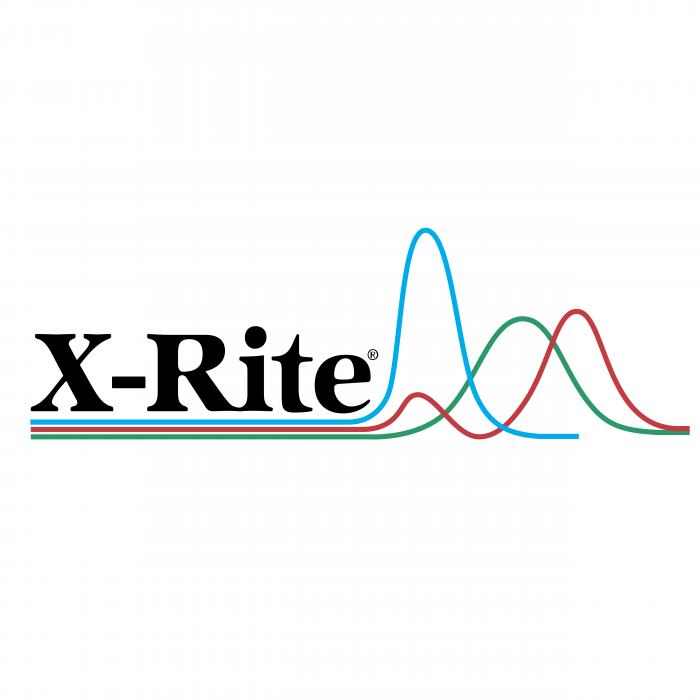 X Rite logo colour