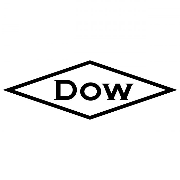 Dow logo black
