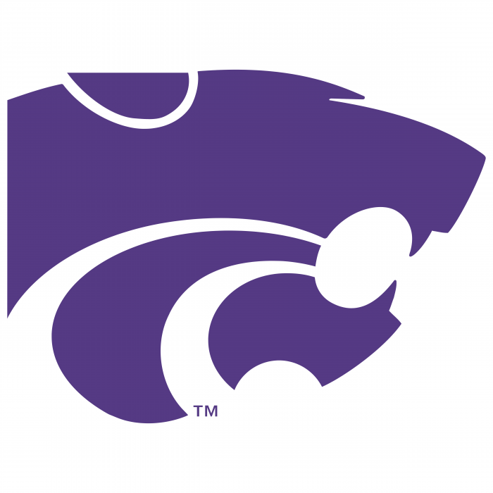 Kansas State Wildcats logo violet