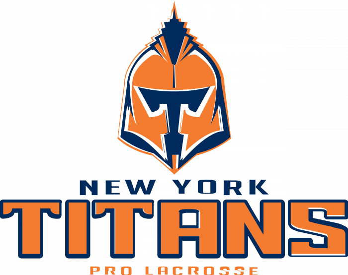 New York Titans logo orange