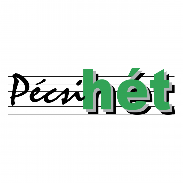 Pecsi Het logo green