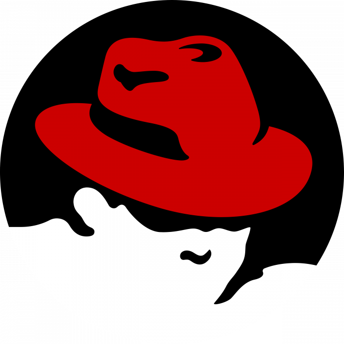Red Hat logo red