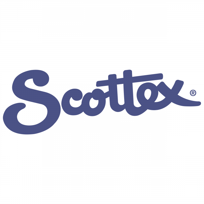 Scottex logo blue