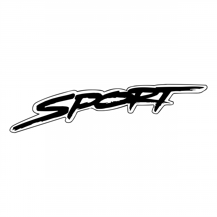 Sport logo black