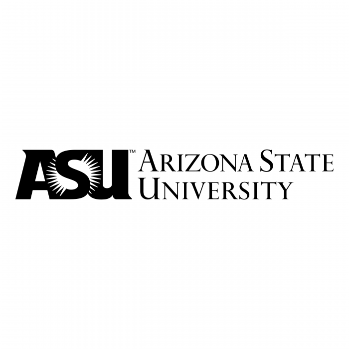ASU logo black