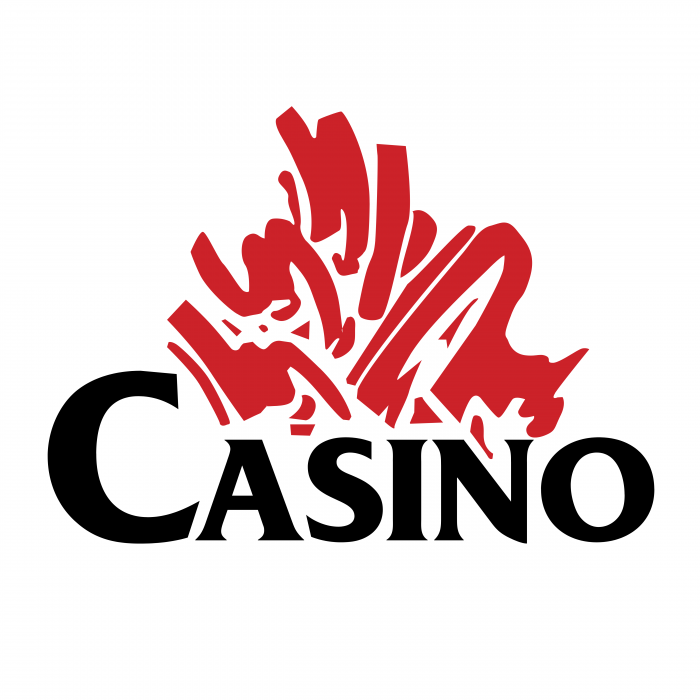 Casino logo red