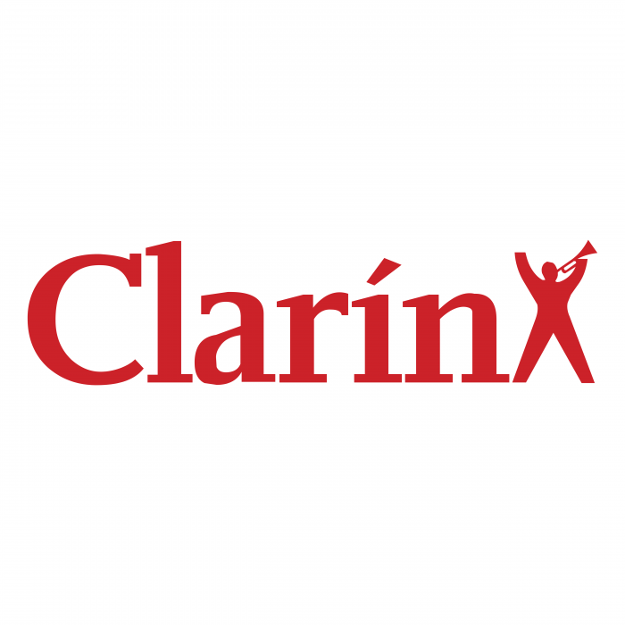 Clarin logo red