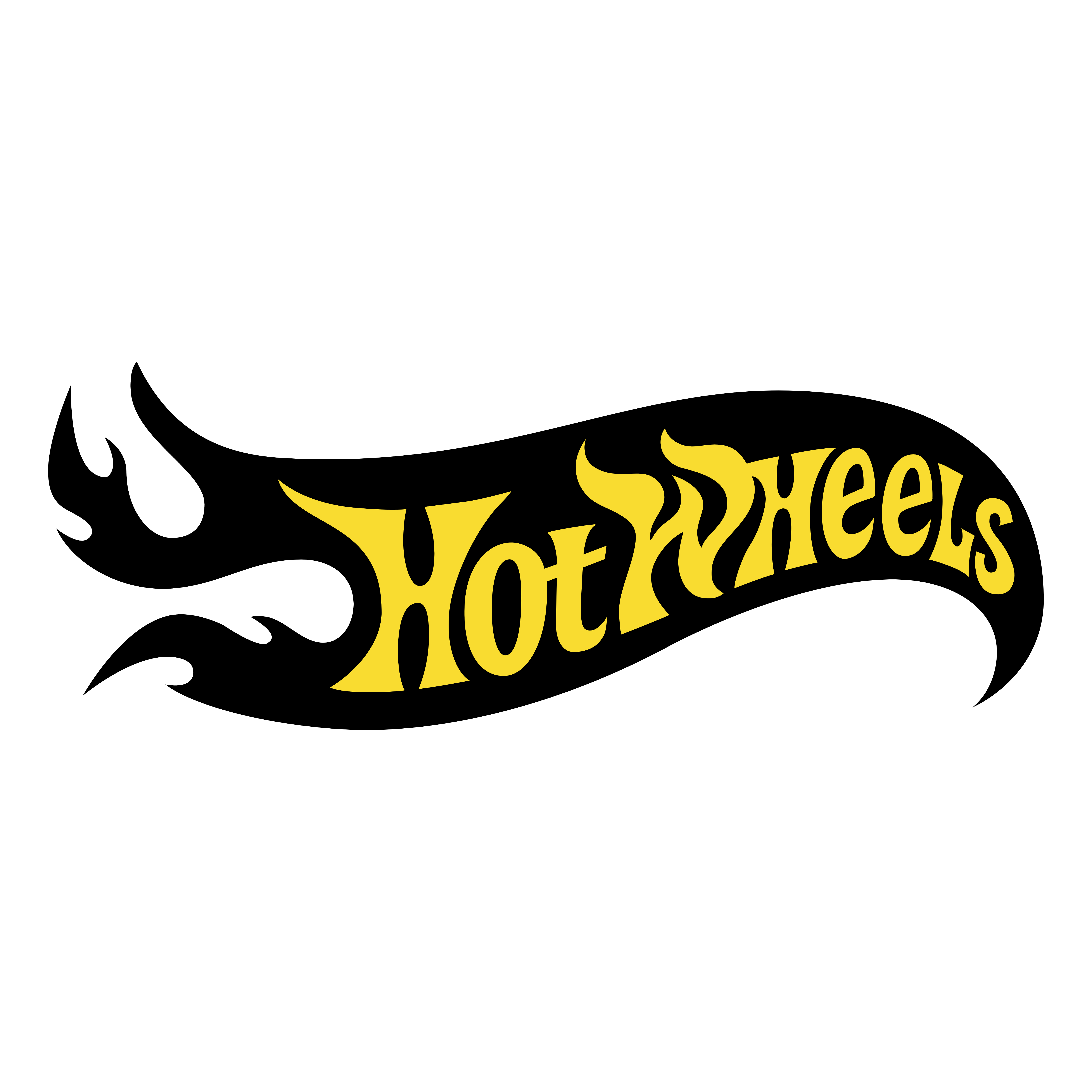 Hot Wheels logo, bl, SVG. 