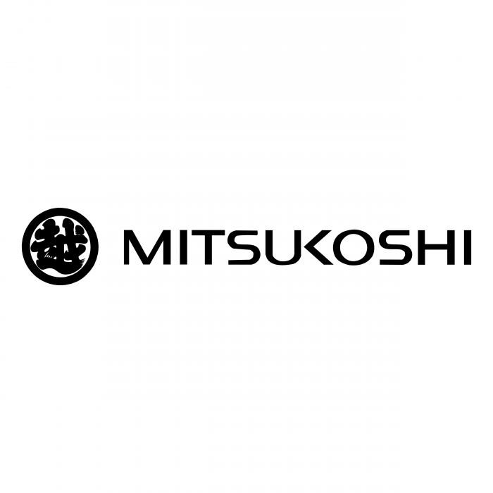 Mitsukoshi logo black