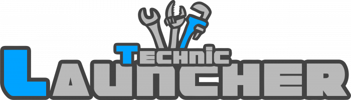Technic Launcher logo grey