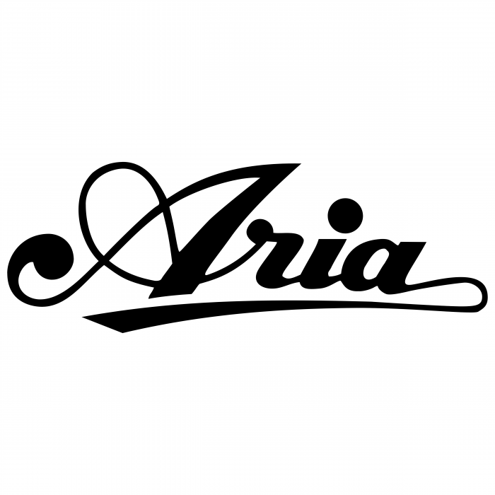 Aria logo black