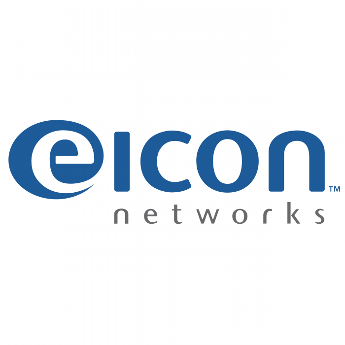 Eicon Networks logo blue