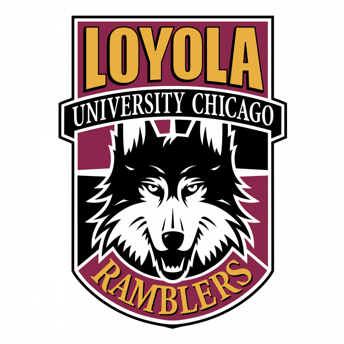 Loyola Chicago Ramblers logo colour