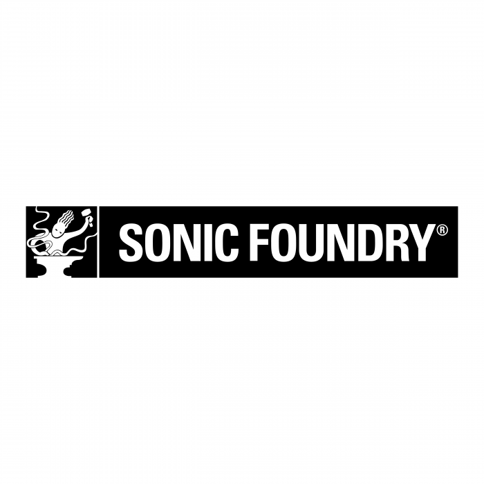 Sonic Foundry logo white