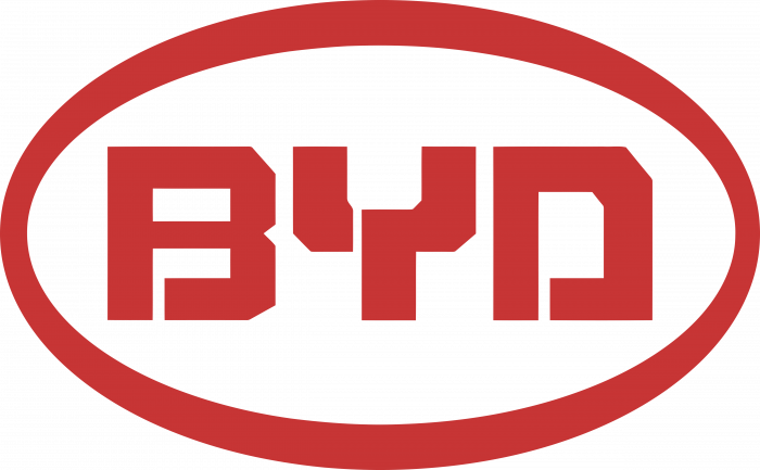 BYD Logo red