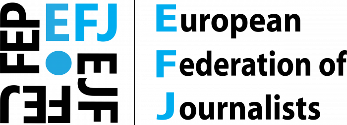 International Federation of Journalists Logo full
