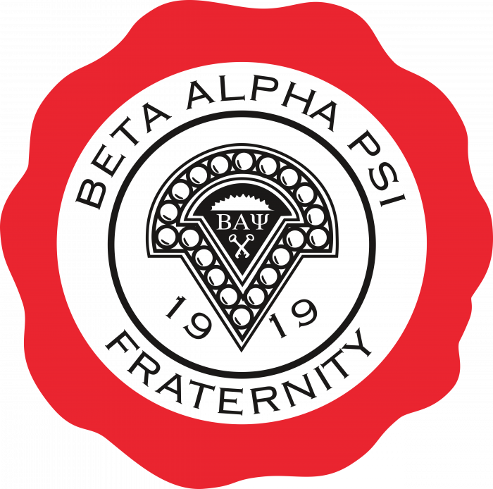 Beta Alpha Psi Fraternity Logo old