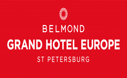 Grand Hotel Europe St Petersburg Logo red