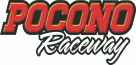 Pocono Raceway Logo red
