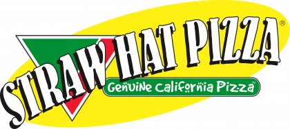 Straw Hat Pizza Logo full