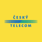 Czech Telecom Logo yellow background