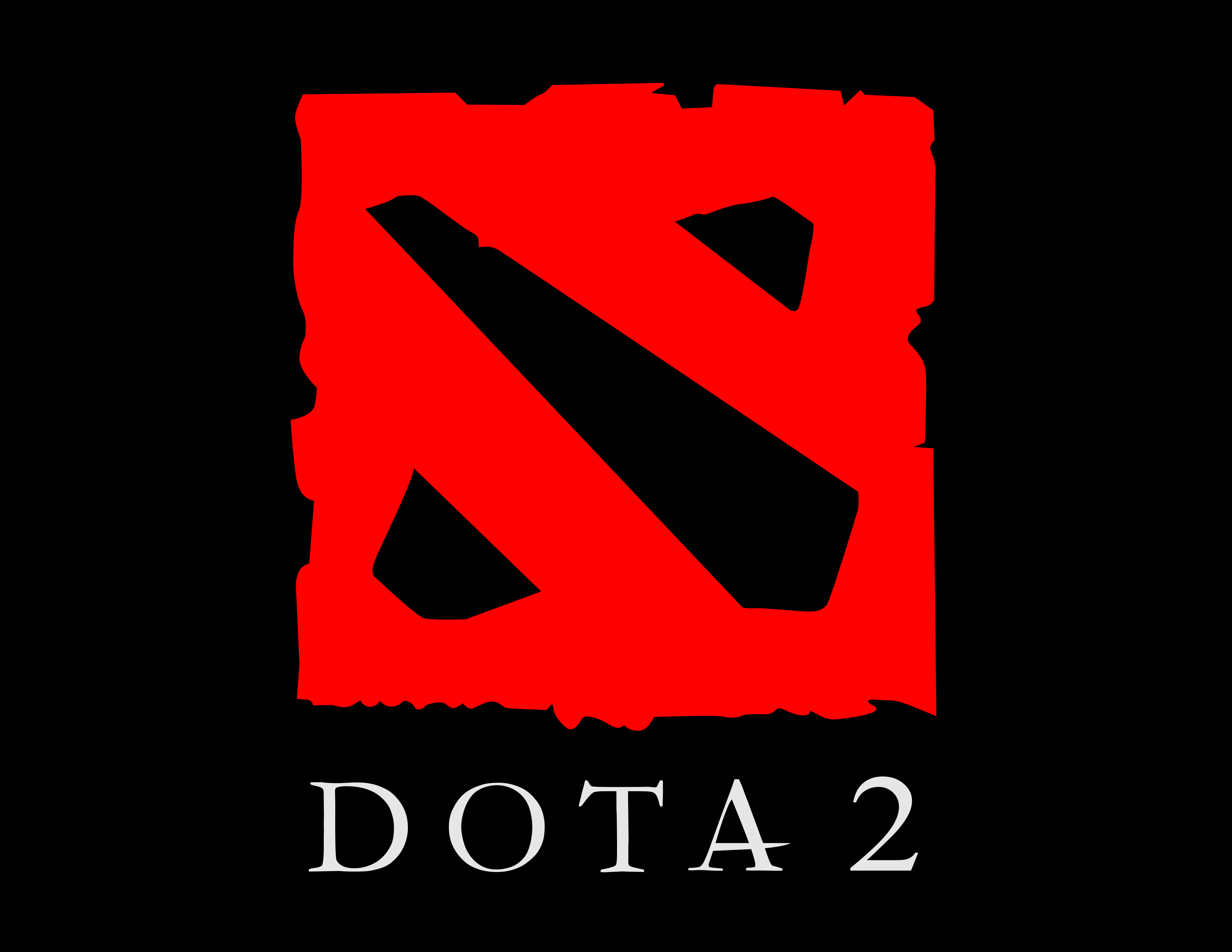 Логотип дота 2 без фона