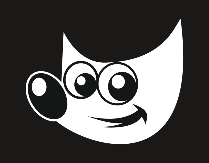 Gimp Logo black&white