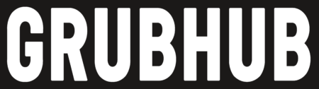 GrubHub Logos Download   GrubHub Logo Black 450x126 