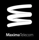 MaximaTelecom Logo white text