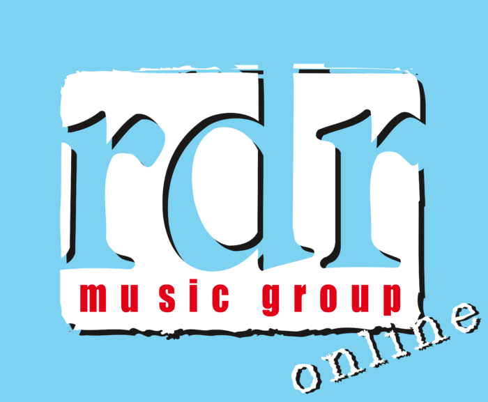 RDR Music Group Logo blue