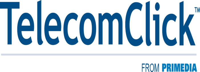 Telecom Click Logo blue
