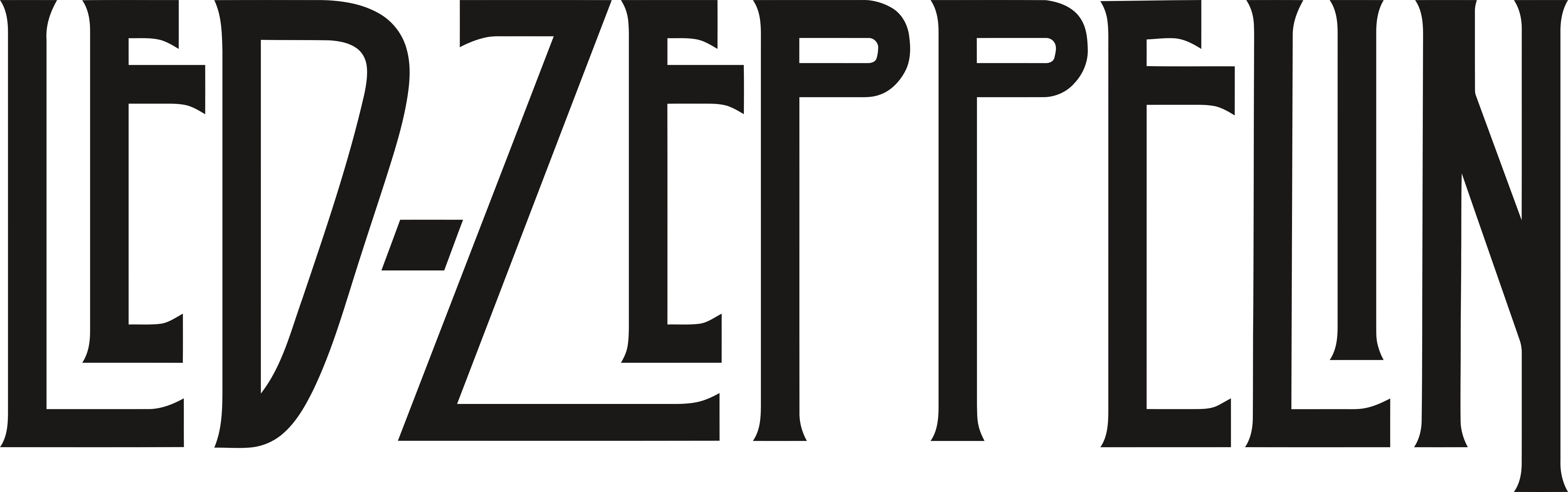 led zeppelin logo font
