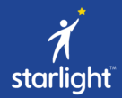 Starlight Childrens Foundation Logo white text