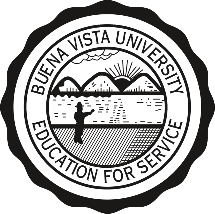 Buena Vista University Logo black