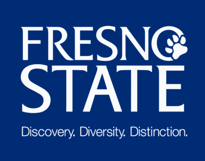 California State University, Fresno Logo blue