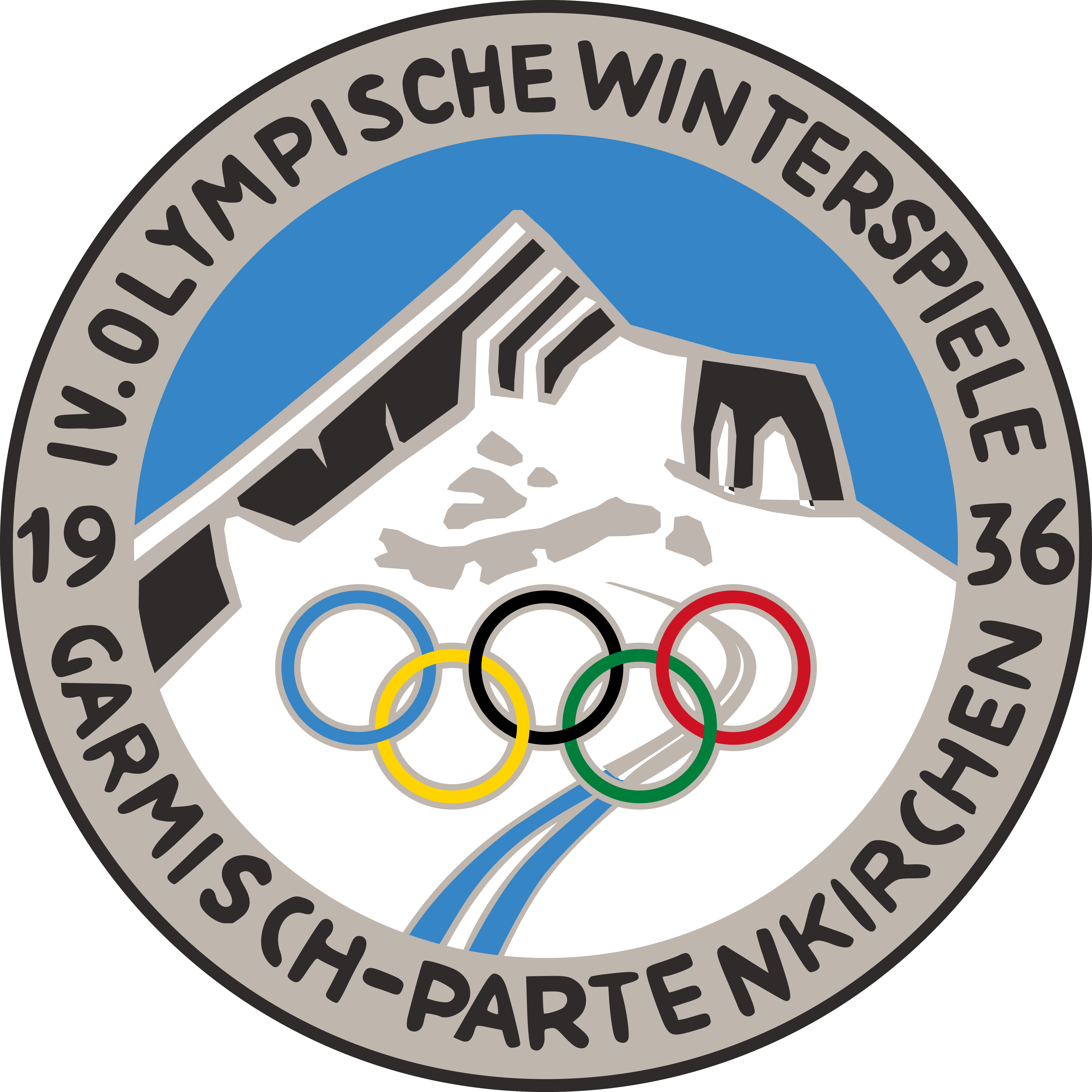 Garmisch-Partenkirchen 1936, IV Winter Olympic Games ...