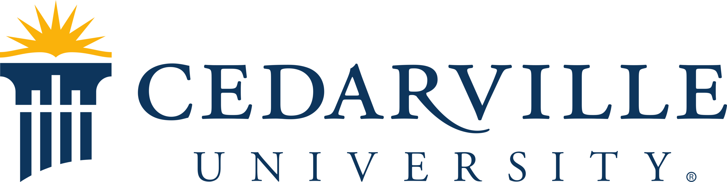 Cedarville University Logo horizontally