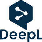 DeepL Logo blue text