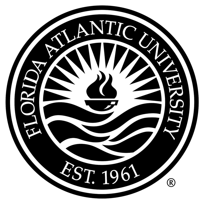 Florida Atlantic University Logo black