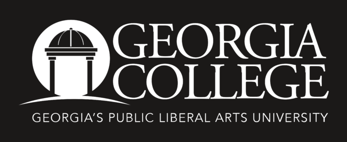 Georgia College & State University Logo black