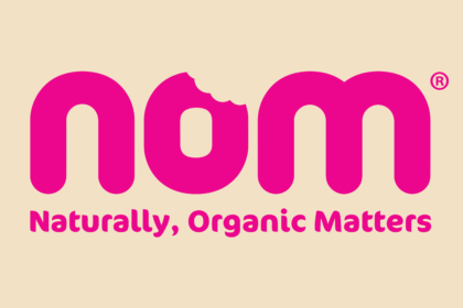 Nom Logo pink