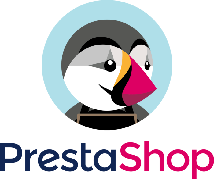 PrestaShop Logo vertically
